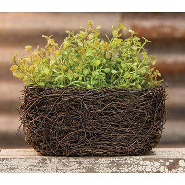 Oval Angel Vine Basket, 8